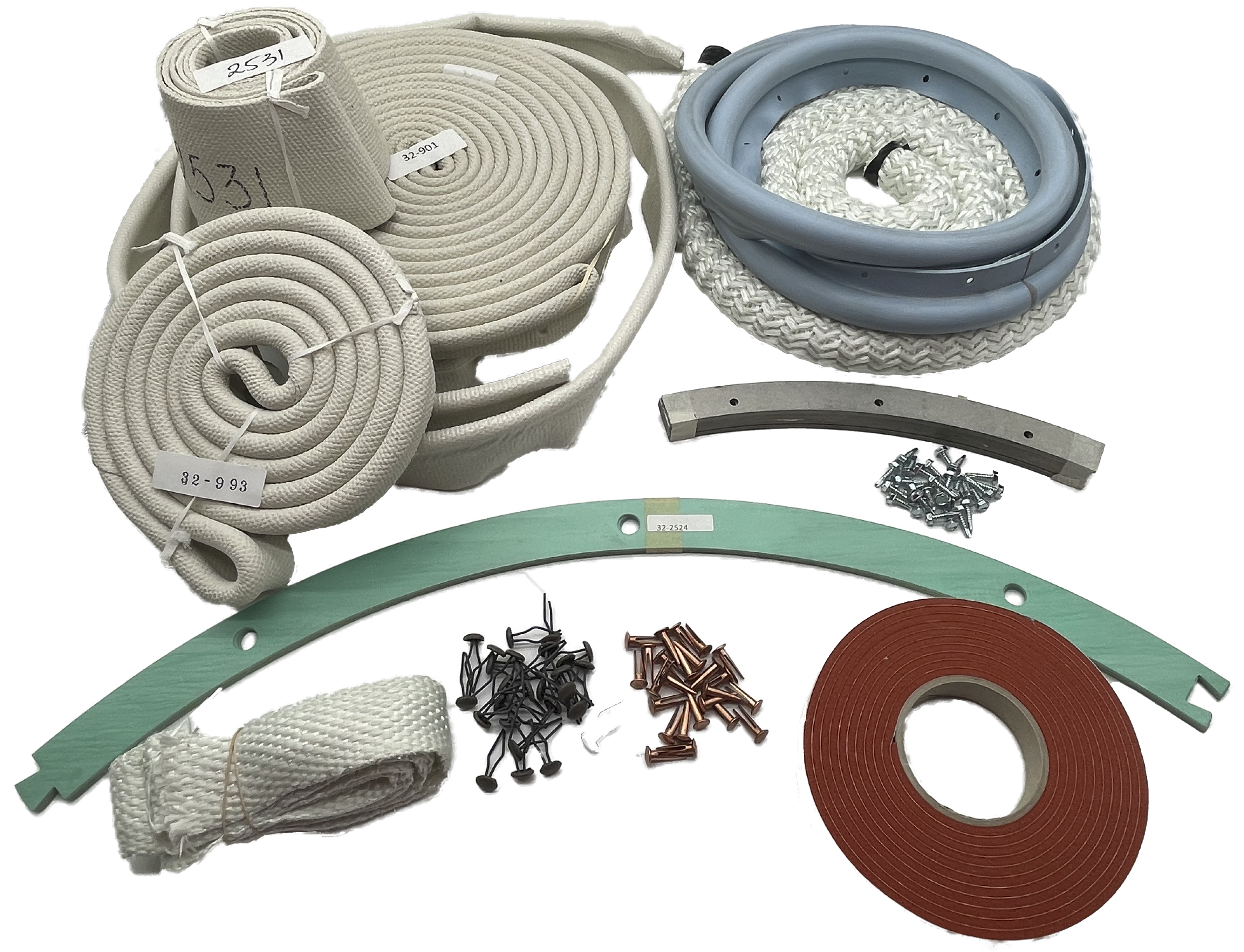 400-800 HP Boilers, 96" Dia. "LE" Fireside Kit (Blower Motor Components Included)